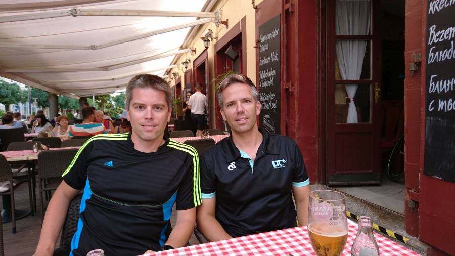 Jürgen und Franz Vorbereitung für Saisonhöhepunkt in Keszthely