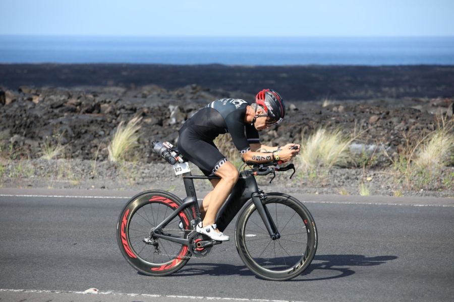 Wolfgang bei der IM WM in Hawaii