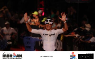 Renate bei der Ironman WM auf Hawaii