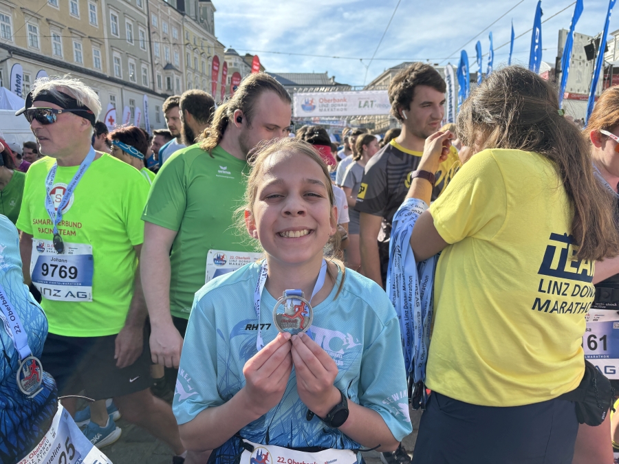 Keanu berichtet vom Linz Viertelmarathon