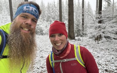 Jacky & Horst beim Donautrail in Linz