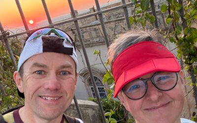 Barbara & Michael beim Malta Marathon
