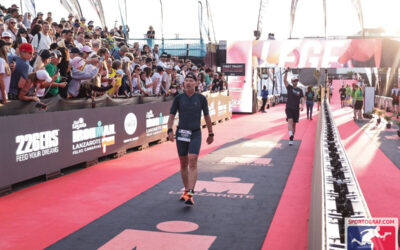 Wolfgang startete beim Ironman Lanzarote
