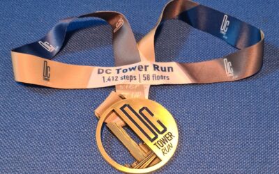 Michael beim DC Tower Run