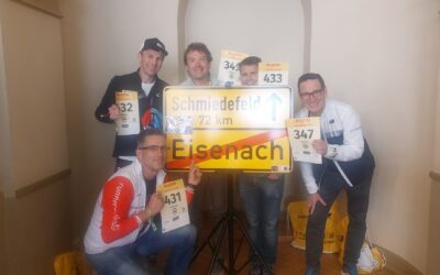 Michel berichtet vom Rennsteiglauf