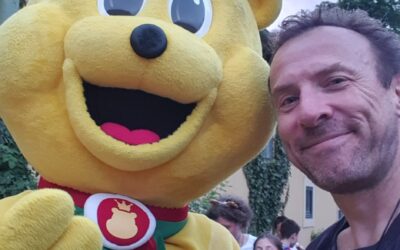 Robert und Elisa beim Wiener Zoolauf
