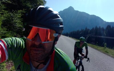Robert beim Mondsee 5 Seen Radmarathon