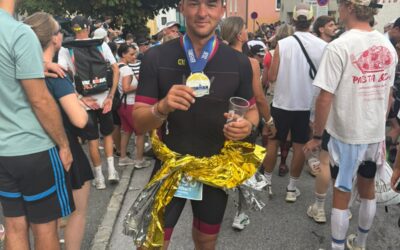 Bernhart beim Ironman 70.3 Zell am See-Kaprun
